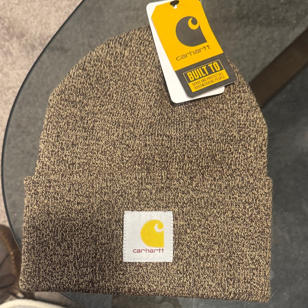 Carhartt Heathered Brown Beanie